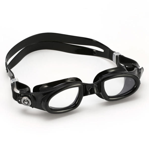 Очки для плавания Mako 2 прозрачные линзы (black/black)
